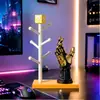 Soporte, base y expositor con forma de signo de interrogación para accesorios de PS4/PS5, una decoración de escritorio