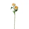 Flor artificial camelia flor falsa europea rosa de té Lulian flor de mesa decoración del hogar boda outlet de fábrica de flores artificiales