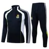 2526 Traje de Entrenamiento de Fútbol para Adultos Traje de Entrenamiento de Fútbol Manga Larga Conjunto para Adultos Otoño e Invierno Conjunto de Entrenamiento de Manga Larga para Adultos