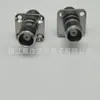 Conector Coaxial de Radiofrecuencia Tnc-Kkf Hembra a Hembra Brida de 4 Agujeros Enchufe de Comunicación de Alta Frecuencia