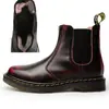 Botas Chelsea 2976 para Hombre, Botas Martin de Pareja, Botines Cortos de Cuero Genuino para Hombre, Botas de Cuero Casuales para Hombres y Mujeres, Botas Martin Estilo Británico