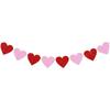 Suministro transfronterizo Día de San Valentín Feliz día de San Valentín Bandera de amor Bandera de papel flash