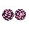 Cuentas de Silicona con Marca de Agua 19mm Cuentas de Silicona Cuentas de Leopardo Cuentas de Silicona por Transferencia de Agua Cuentas para Cadena de Chupete Accesorios