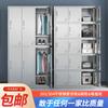 Armario de acero inoxidable 304 para personal, vestuario de dormitorio, taller de purificación libre de polvo, fábrica, armario multi-puerta multi-compartimento