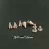25 cabezas aleación punk pincho DIY remache accesorios material diy Clavo metálico rock Liu Ding