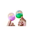 Cápsula de gashapon de fundo plano 62x67mm transfronteiriça, bola de gashapon de PP, bola de brinquedo de gashapon recarregável, caixa surpresa de gashapon, ovo giratório