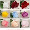 Flores Artificiais Rosa Vermelha Flores Falsas Cenário de Casamento Parede Arranjo de Flores Arranjo para Decoração de Casa Presente de Dia dos Namorados