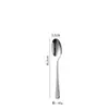 Novo Estilo Talheres com Cabo de Listras Verticais Talheres de Aço Inoxidável Faca, Garfo, Colher Estilo Ocidental Faca, Garfo, Colher para Bife