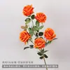 Galho Alto 5 Cabeças Rosa de Lã Casamento Auditório Teto Estrada Flor Artificial Arco de Flores Decoração Flor de Casamento Atacado