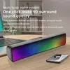 Ponto de Fábrica K2062 Alto-falante com Fio Colorido Luminoso Áudio Computador de Mesa Desktop Casa Atacado Transfronteiriço