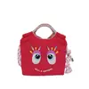 Bolsa Pequena Estilo Chinês Dança do Leão com Bordado Pesado, Bolsa Cabeça de Tigre, Bolsa de Celular Transversal Leve e Versátil para o Verão