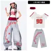 Trajes de Performance para Danza Jazz de Niñas, Trajes de Street Dance para Niños, Trajes de Moda Tendencia para Desfiles de Niñas