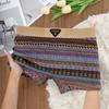 Pantaletas de Algodón con Estampado Retro para Adolescentes y Mujeres, Transpirables y Antibacterianas, Boxer de Nuevo Estilo de Moda