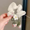 2026 Nuevo Modelo Lazo para el Cabello de Flor de Tul para Niños, Banda Elástica Grande para el Cabello para Niñas, Accesorio para el Cabello que No Daña