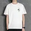 2022 Estilo Hip-Hop Rua Verão Marca Trbottomy Camiseta Básica Solta Casal Camiseta Esportiva Masculina e Feminina Nova Skateboard Manga Curta t