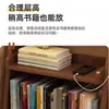 Estante de Livros Simples para Quarto Estante de Livros Prateleira de Armazenamento Integrada na Parede Mesa de Cabeceira Doméstica Estante de Armazenamento em Escada Estante de Exibição de Chão