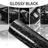 Aliexpress Popular Mascota Alto Brillo Flor Forjada Color Cambiante Fibra de Carbono Papel Adhesivo de Modificación para Espejo Retrovisor Interior de Control Central de Coche
