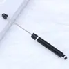 Caneta com Contas para Tela Sensível ao Toque Bobina Única DIY Feita à Mão Caneta Esferográfica Multicolorida Caneta de Assinatura com Contas Educacional para Negócios Atacado em Estoque