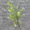 Folhas de samambaia artificiais e plantas verdes para decoração, acessórios para cena de casamento, plantas artificiais para decoração de interiores
