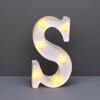 Luz de Letra Grande de 22cm Número Luz de Confesión Inglesa Letrero Luminoso de Propuesta Luz LED Diseño de Escena Luz de Feliz Cumpleaños