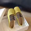 Sola macia com tira 2026 sapatilhas sapatos únicos cruzados simples arco primavera outono sapatos Mary Jane femininos corte baixo duráveis e atraentes