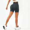 Amazon Shorts de Fitness de Cintura Alta Transpirables con Pliegues en V Traseros para Mujer de Secado Rápido Deportivos Elásticos de Cadera de Durazno Pantalones de Yoga de Tres Puntos