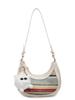 Bolso de Paja para Axila de Playa Transfronterizo para Mujer 2025 Verano Nueva Moda Bolso de Playa Casual Bolso de Hombro Cruzado Simple