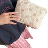 Grande Promoção Bolsa de Cosméticos Grande Capacidade Algodão Acolchoado Flor de Desenho Animado Bolsa de Armazenamento Bonita Portátil Produto para Cuidados com a Pele Necessaire