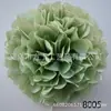 Venta al por mayor Flor de papel decorativa europea y americana Bola de pompones Flor de origami hecha a mano Decoración de fiesta de cumpleaños Diseño de escaparate