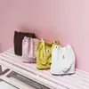 Bolsa de compras de pana coreana al por mayor, bolsa de lona para mujer, gran capacidad, bolso de hombro literario