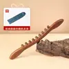 Palo de Masaje en Forma de Cuerno de Sándalo Verde al por Mayor para Músculos y Huesos, Palo de Masaje de Madera Maciza para Uso en Todo el Cuerpo, Palo de Masaje Meridianos para Amasar y Golpear Abdominal