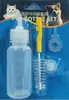 Kit 60ml 4 peças Pet para gato e cachorro mamadeira pet silicone Kit 7 peças mamadeira bico para alimentar gatinhos e filhotes