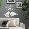 21 peças de adesivos de espelho de boca de beijo de amor atacado SM021 fornecimento transfronteiriço compras de Dia dos Namorados adesivos de decoração de espelho