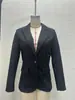 2026 Amazon Transfronterizo Nuevo Blazer Casual de Moda Europeo y Americano para Mujer, Color Sólido, Elegante y Ajustado, Ropa para Mujer