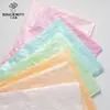 Papel de Pera Perlado de Pensamiento de Siete Colores Engrosado 35g Impermeable Forro para Envolver Flores Papel Plisado para Envolver Flores Papel de Envolver Flores Floristería