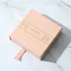 Caja flotante de película de PE texturizada para pulseras, collares, pendientes y otras joyas; Caja de exhibición y almacenamiento de joyería para arte de uñas