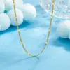 Corrente clavicular requintada e versátil, corrente versátil, colar de lantejoulas cintilantes para mulheres, design simples e de nicho, luxo leve e sensação de alta qualidade