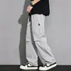 Pantalones de trabajo estilo americano, corte holgado para hombre, pierna recta, nueva colección 2026, pantalones largos retro, pantalones casuales multibolso para hombre, estilo primavera/otoño