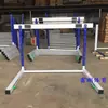 Fornecimento de fábrica altura ajustável dobrável barreiras de treino barreiras de treino padrão pista de atletismo escolar competição de treino