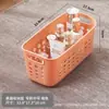Cesta de almacenamiento de artículos varios estilo japonés cesta de almacenamiento multifuncional clasificación de frutas y verduras de cocina cesta organizadora de bocadillos y artículos varios para la sala de estar