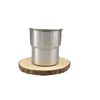 Taza de Agua para Exteriores de Acero Inoxidable 304 Estilo Japonés Taza de Café Taza Portátil Taza Apilable Taza con Escalón