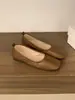Encuentro Cercano Temporada 2026 Verano Nuevos Zapatos Planos para Mujer, Mocasines Slip-On de Suela Suave Antideslizantes, Suaves y Elegantes