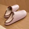 Pantuflas de algodón impermeables para mujer, nuevo estilo 2026, pantuflas de interior para pareja, antideslizantes de EVA, resistentes al olor, de felpa, cálidas y adecuadas tanto para interiores como para exteriores