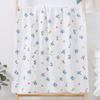 Toalla de baño de gasa fina de cuatro capas 70 x 120 cm toalla de baño de gasa de algodón de verano toalla para envolver baby shower