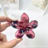Presilha de Cabelo Gradiente Pérola Plumeria Transfronteiriça Europeia e Americana Presilha de Flor Presilha Lateral Presilha para Meio Preso Parte de Trás da Cabeça Presilha de Tubarão