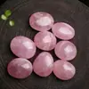 Peça de Cristal Rosa Natural de Mão, Cristal Rosa de Madagascar Pedra Bruta Polida Pedra de Energia Atacado