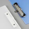 Clip de tabla tabla de escritura A4 carpeta transparente de plástico base de tabla clip A5 para tabla clip para tickets clip para menú A6 tamaño pequeño tabla de escritura