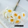 3 ramos narcisos pacote de flores acabados flor falsa decoração de casamento simulação pacote de flores ornamentos de mesa de jantar nórdicos narcisos