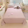 Sábana de algodón 100% puro, pieza única, todo algodón, para dormitorio de estudiante, persona soltera, diseño de dibujos animados lindo y fresco, nuevo modelo 2026, apto para todas las estaciones