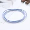 Goma para el pelo tres en uno que no daña el pelo estilo coreano básica alta elasticidad cuerda para el pelo linda simple niña goma elástica funda de cuero cuerda para el pelo